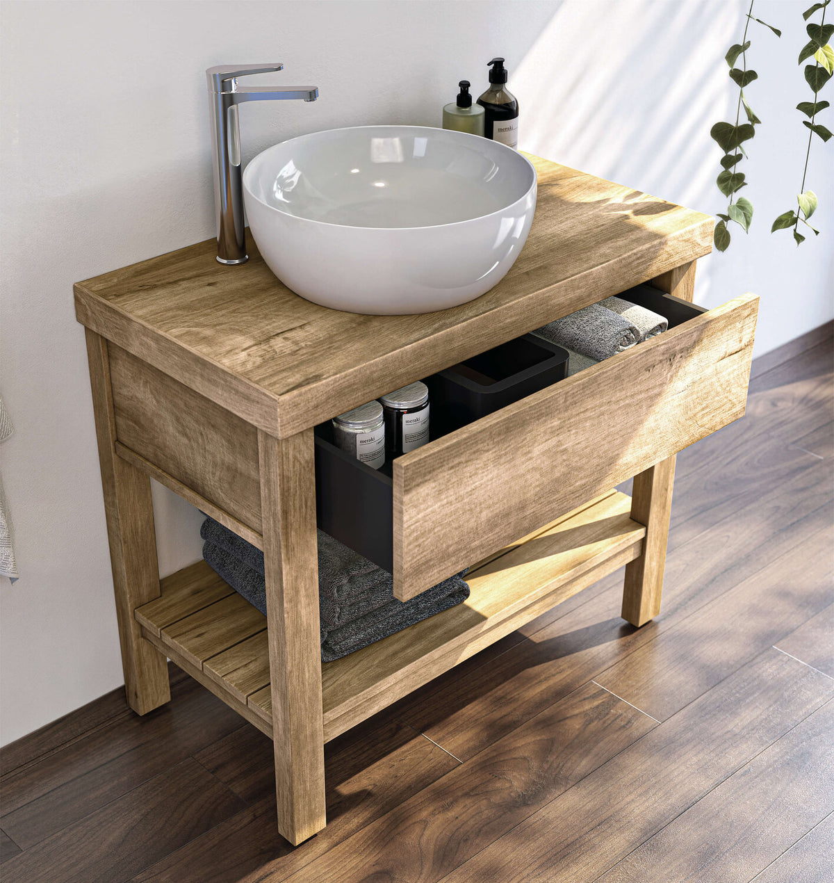Bathroom furniture Zebis Village 075 