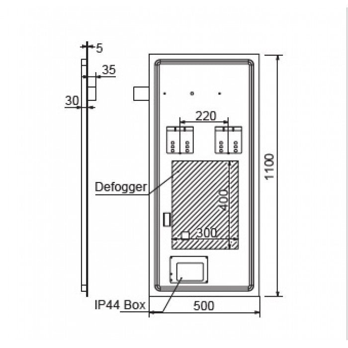 ΦΩΤΙΖΟΜΕΝΟΣ ΚΑΘΡΕΦΤΗΣ CLIP 50