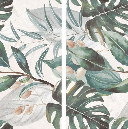 MONSTERA BLANCO DECOR 60X120