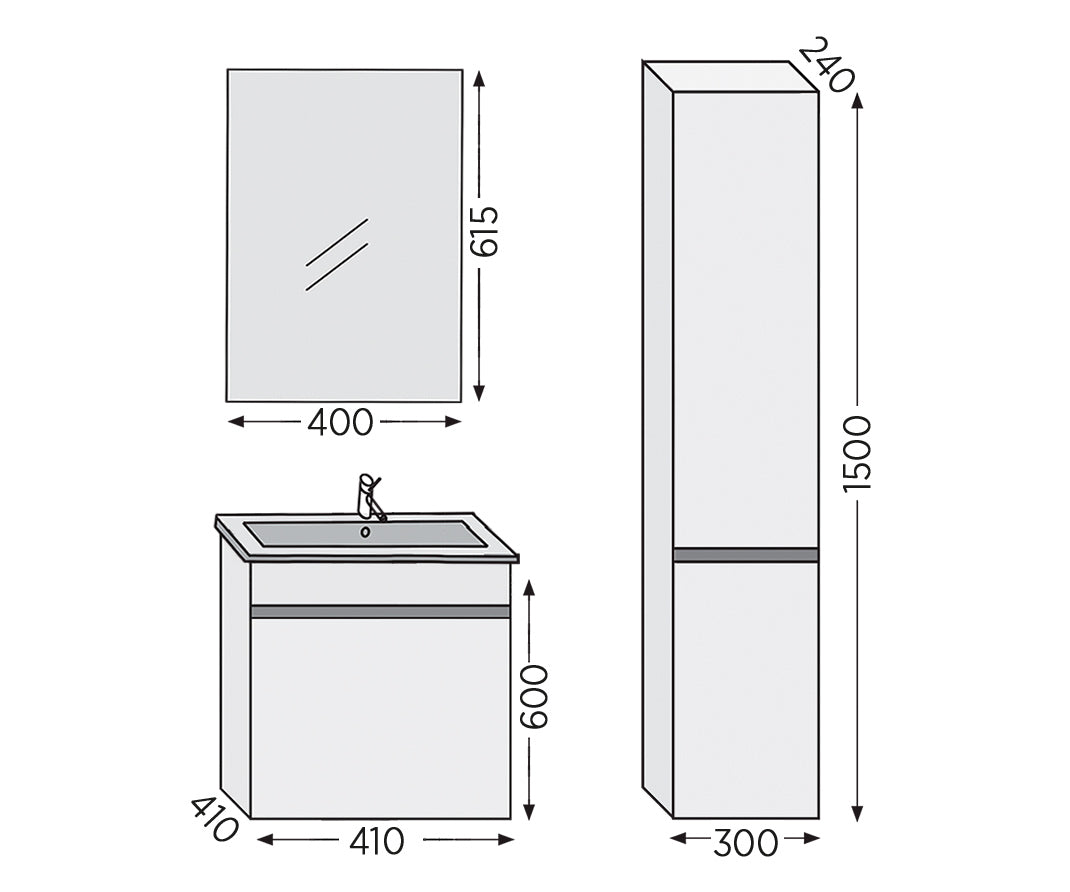 ROYAL BATH VALENCIA WALNUT  6VLCWL