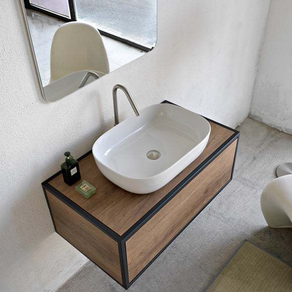 ΕΠΙΤΡΑΠΕΖΙΟΣ ΝΙΠΤΗΡΑΣ GLAM 1804 WHITE 56X39