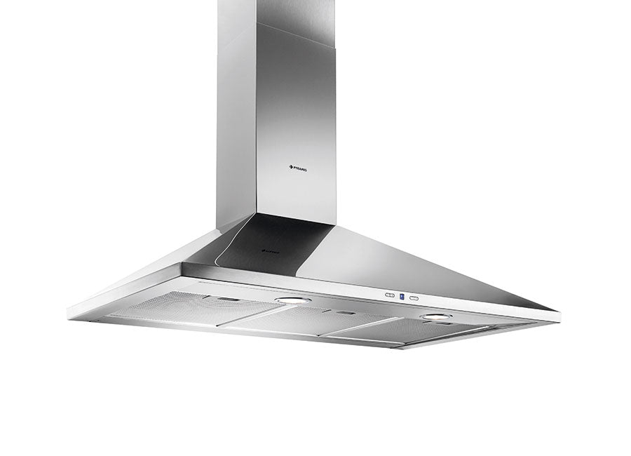 SQUARE PLUS WALL HOOD 90cm 065023901 STAINLESS STEEL
