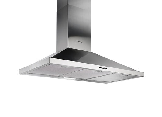 SQUARE CHIMNEY HOOD 60cm 065030801 PYRAMIS STAINLESS STEEL