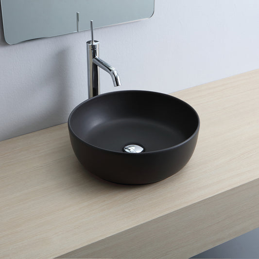 TABLE WASHER GLAM 1807 BLACK MATT Φ39