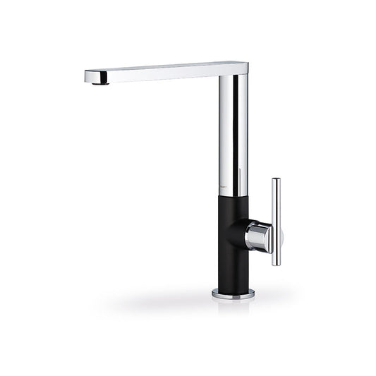 GRAZIA KITCHEN FAUCET 090920501 CHROME &amp; CARBON