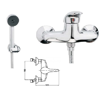 ΜΠΑΤΑΡΙΑ ΝΤΟΥΖΙΕΡΑΣ INTERMIX 085764 CHROME