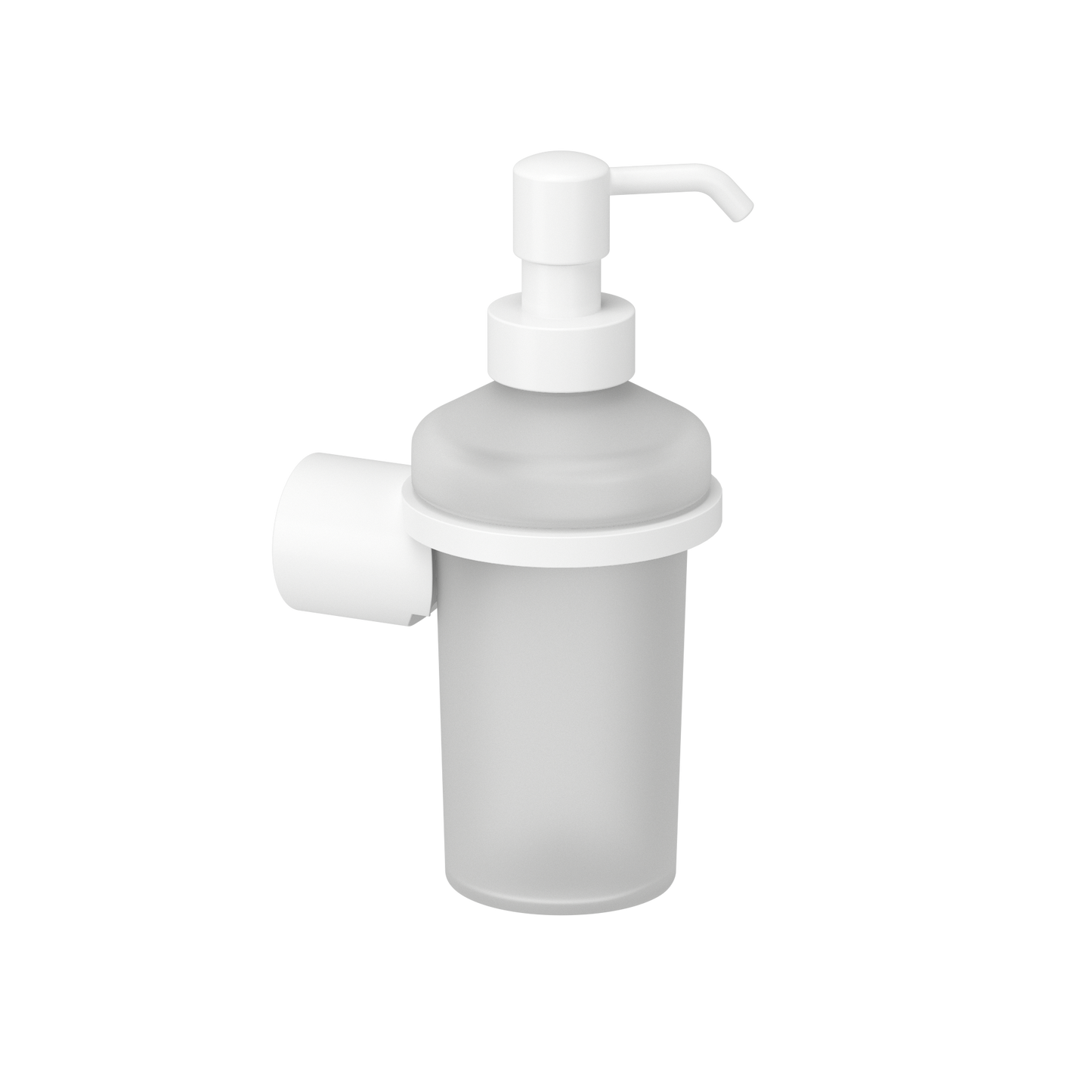 LIQUID SOAP DISPENSER VERDI LAMDA 3010001 WHITE MATT 