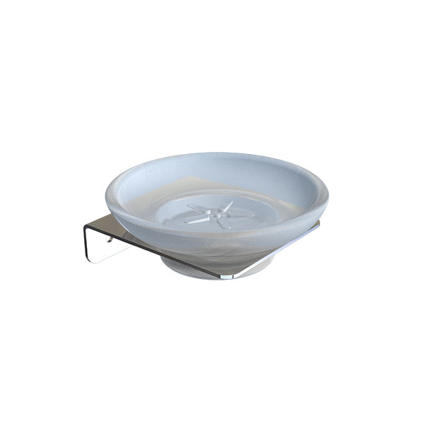 SOAP DISH VERDI EPSILON 3050622 CHROME 