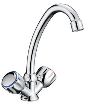 ΑΠΛΗ ΜΠΑΤΑΡΙΑ ΝΕΡΟΧΥΤΗ ΜΙΑΣ ΟΠΗΣ COMO 073903 CHROME