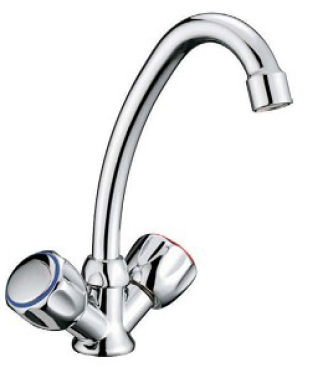 SINGLE HOLE SINK FAUCET COMO 073903 CHROME