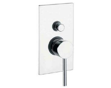 BUILT-IN PORTA ROMANA TWO-FLOW SHOWER MIXER 085423 CHROME