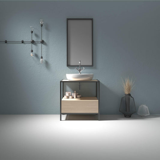 Bathroom furniture Zebis Ferro 080 