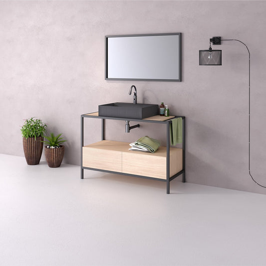 Bathroom furniture Zebis Ferro 120 