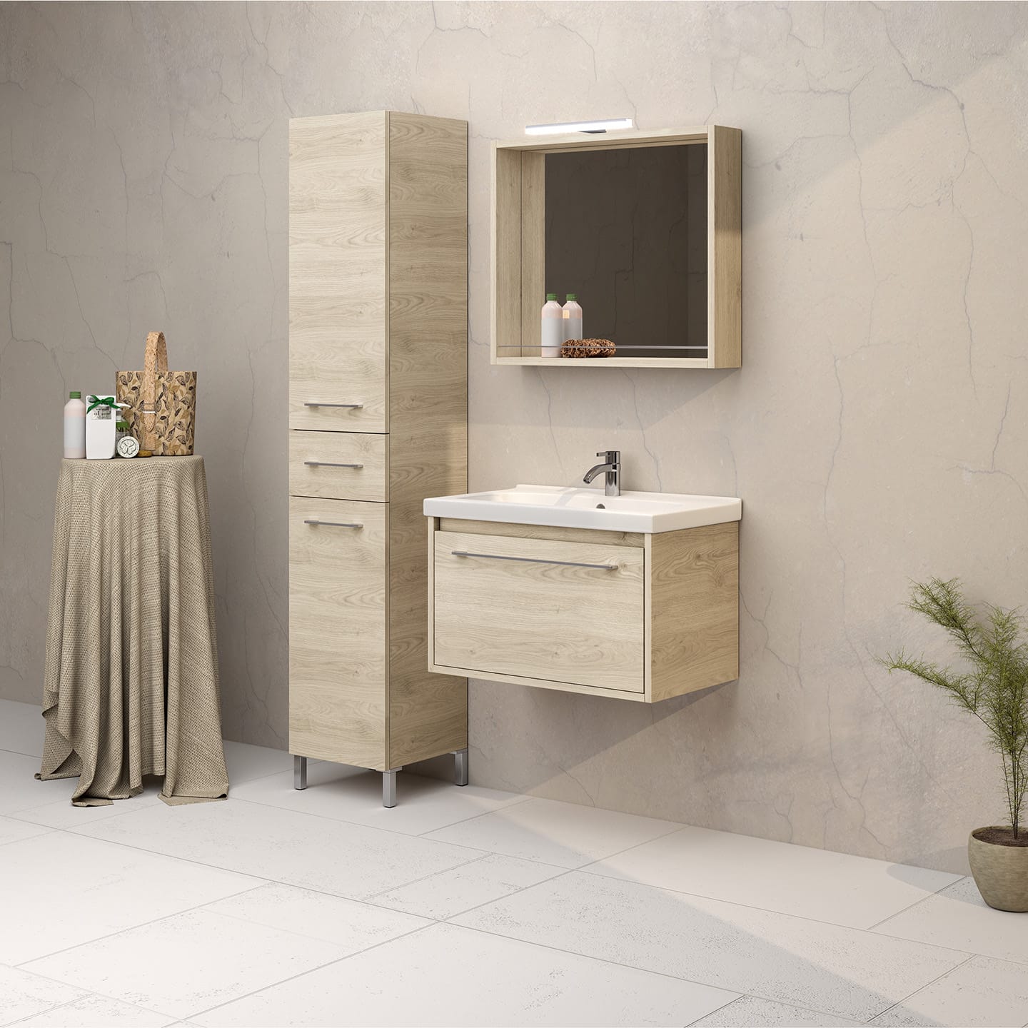 Bathroom furniture Zebis Matrix 071 