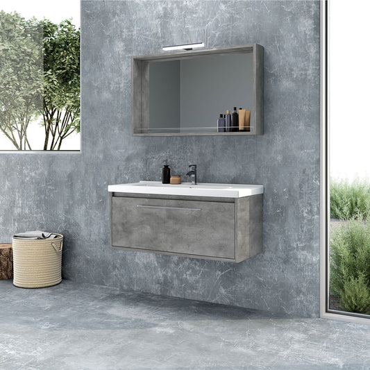 Zebis Matrix 101 Bathroom Furniture 
