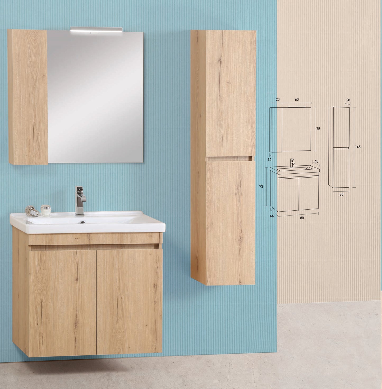 PRO BAGNO Κωδικός 951 / Code 951 0.80cm