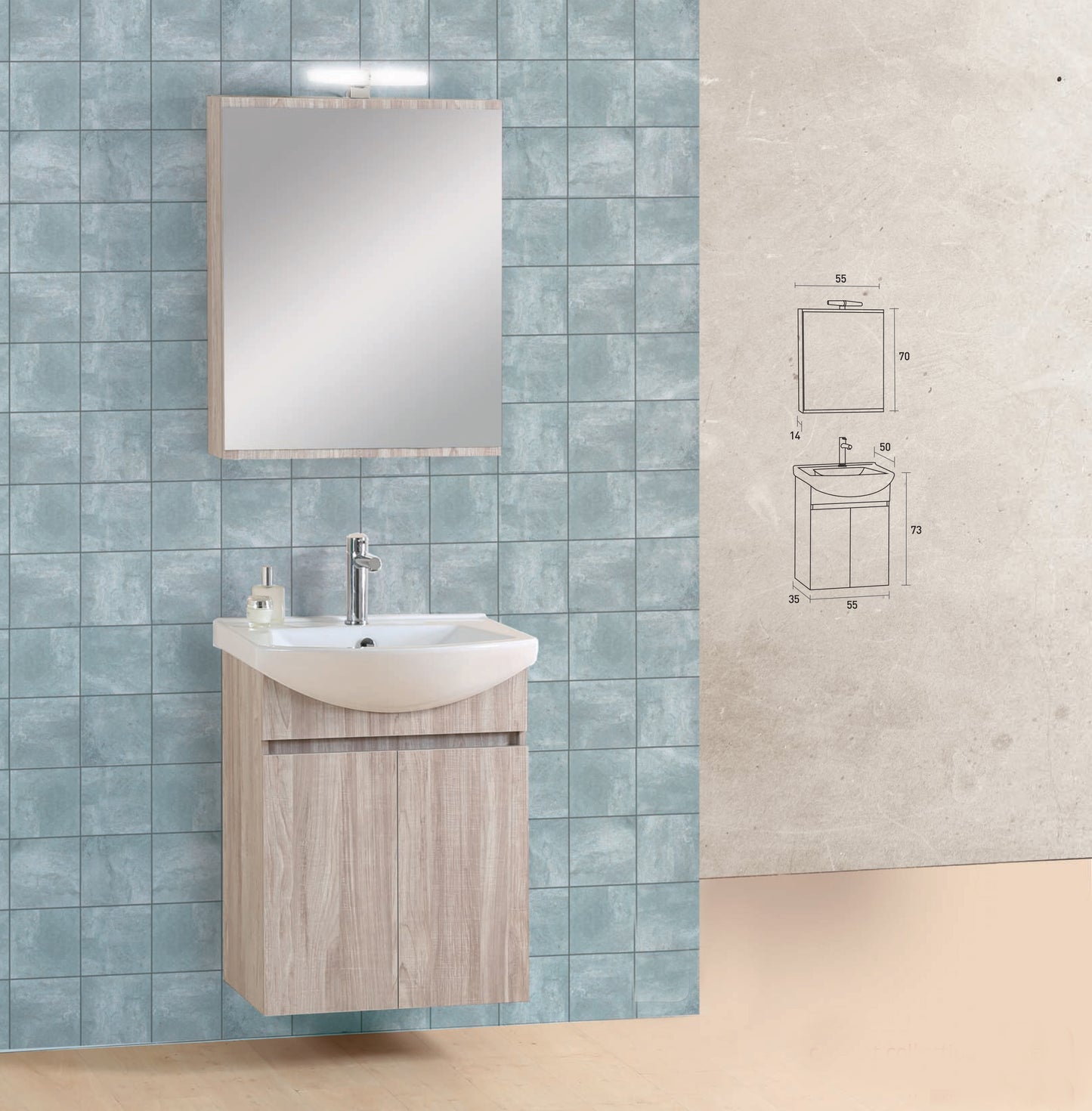 PRO BAGNO Κωδικός 957 / Code 957  0.55cm