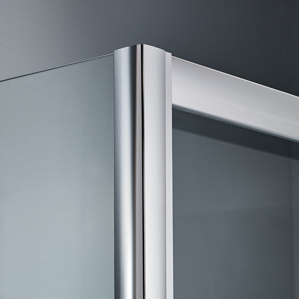 ΠΟΡΤΑ ΝΤΟΥΖΙΕΡΑΣ 1/4 ΚΥΚΛΟΥ STARLET QUADRANT CLEAR