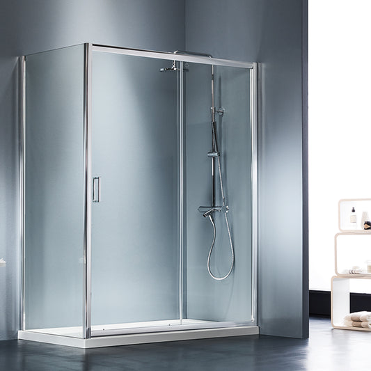 SLIDING SHOWER DOOR STARLET SLIDER (1+1) CLEAR 