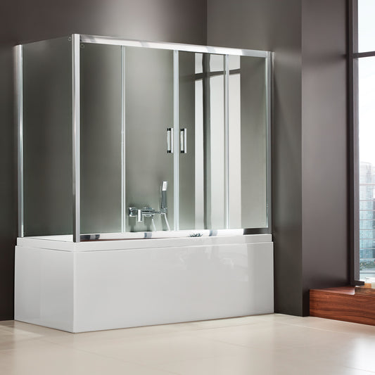AXIS SLIDER BATH CLEAR DOOR (2+2) 