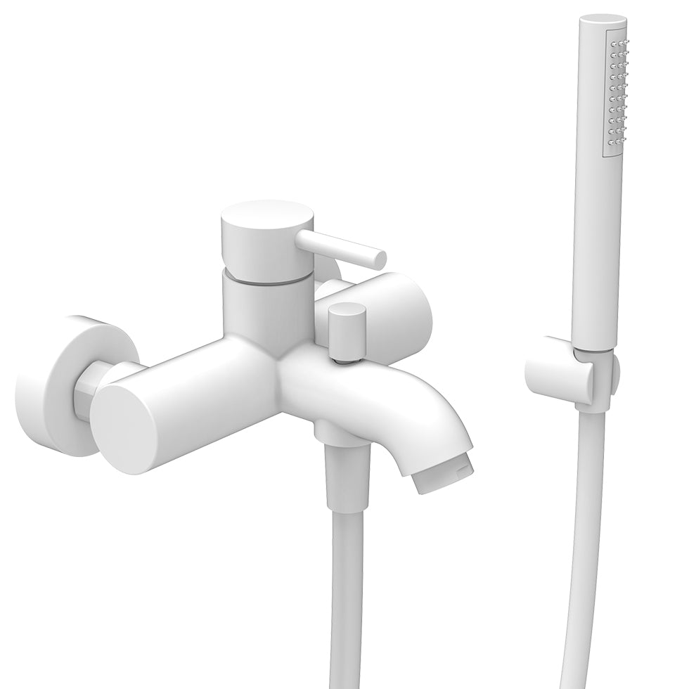 ΜΠΑΤΑΡΙΑ ΛΟΥΤΡΟΥ NEW TECH 12019-300 WHITE MATT