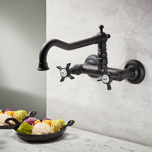 PRINCETON 852 BLACK MATT SINK FAUCET