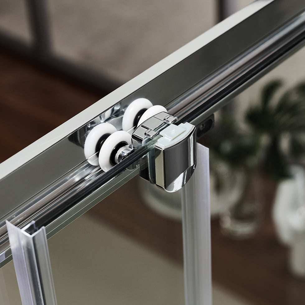 ΠΟΡΤΑ ΝΤΟΥΖΙΕΡΑΣ 1/4 ΚΥΚΛΟΥ AXIS QUADRANT CLEAN GLASS