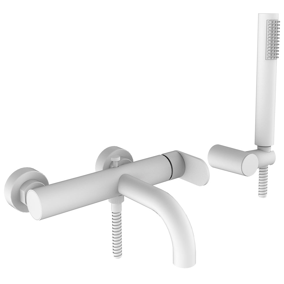 BATHROOM FAUCET SLIM 500100 WHITE MATT