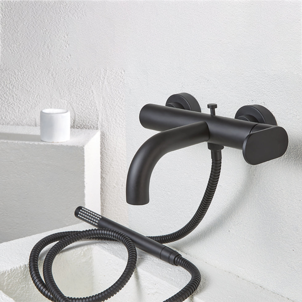 BATHROOM FAUCET SLIM 500100 BLACK MATT