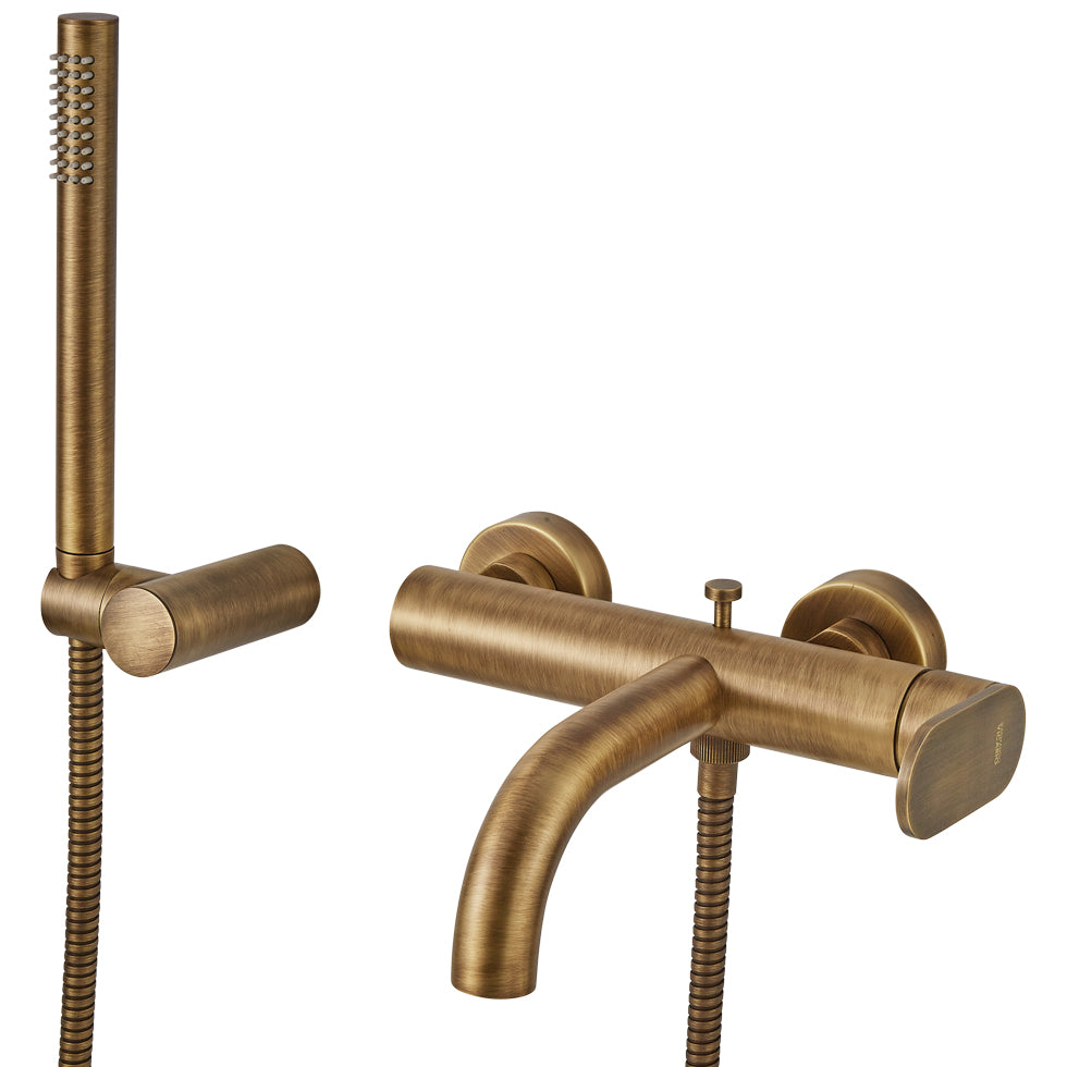 BATHROOM FAUCET SLIM 500100 ANTIQUE BRASS