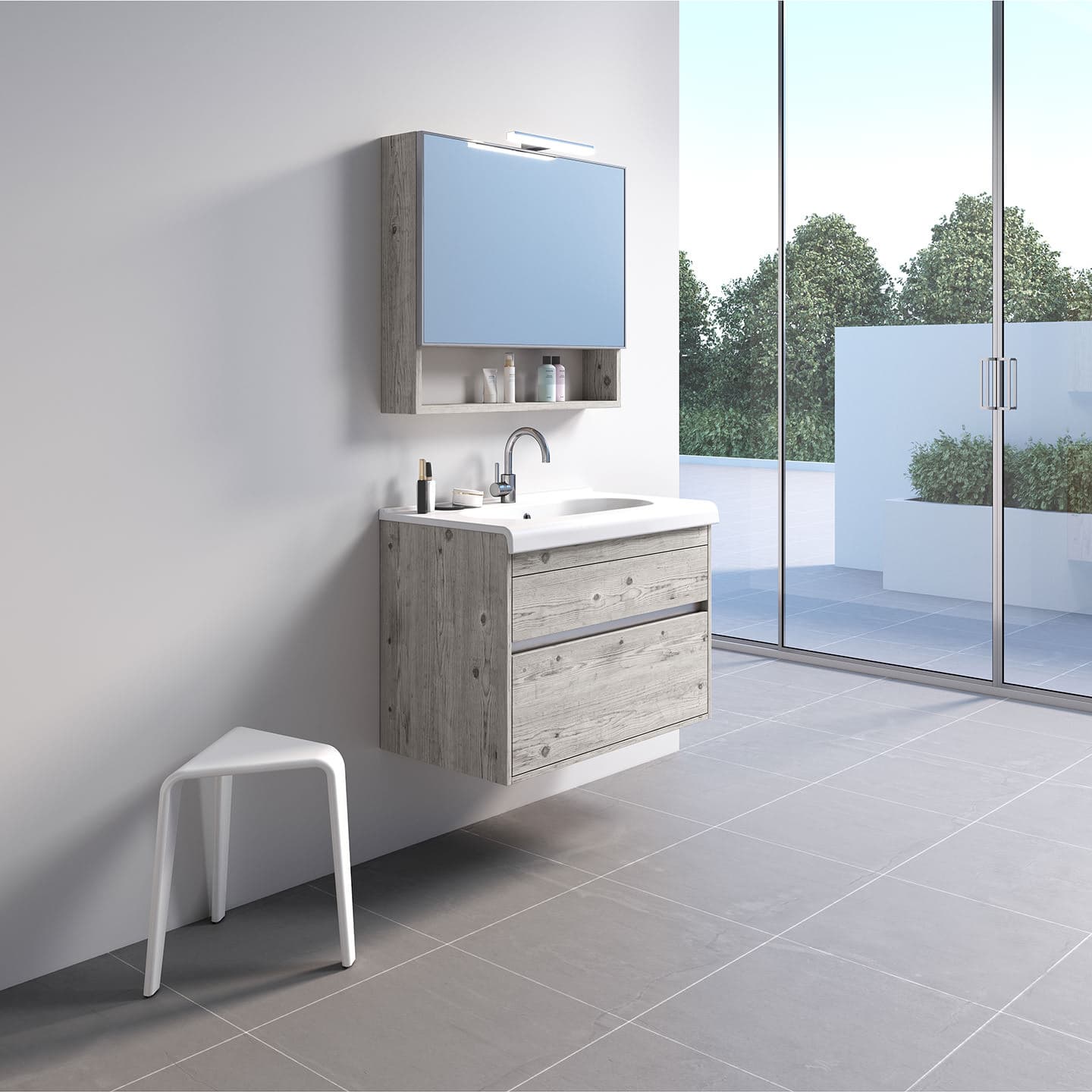 Bathroom furniture Zebis Sentimenti 082 