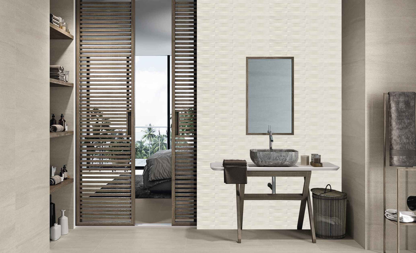 DECOR SECTION ATLAS IVORY 28X85