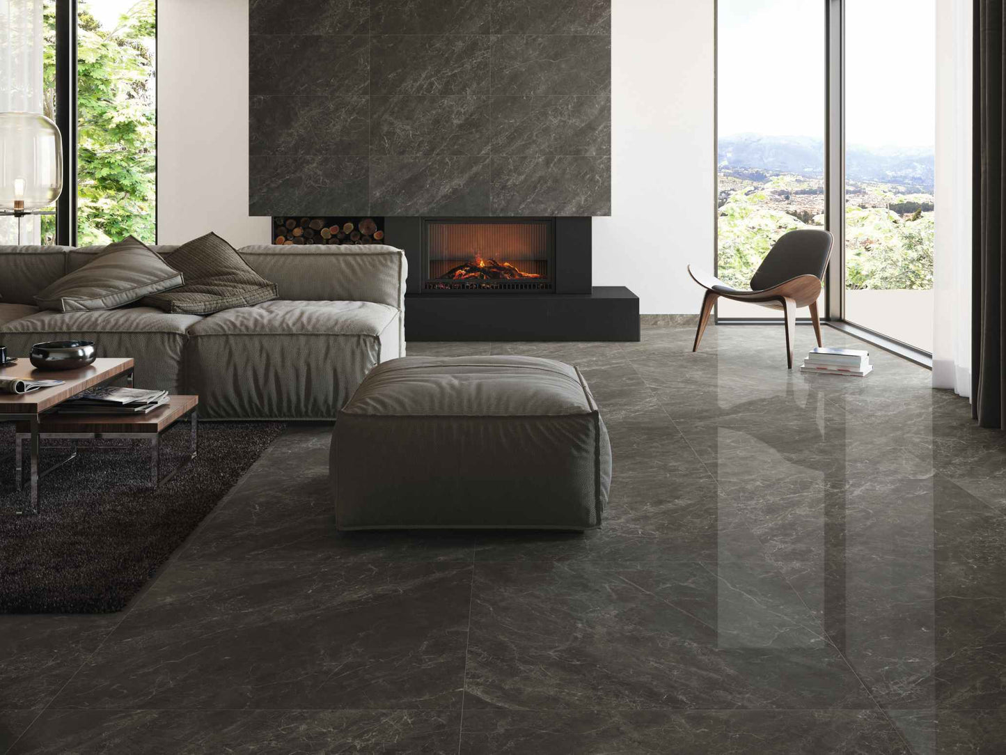 BALMORAL BLACK 60X60